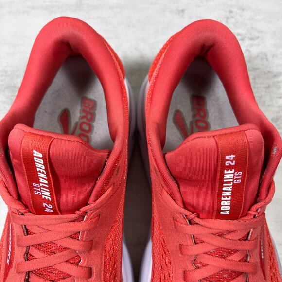 Brooks Adrenaline GTS 24 Running Shoes - Women's Size 8.5 - Orange - Picture 8 of 10